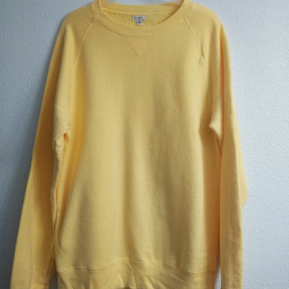 ⚡Flash Sale⚡Brandy Melville Yellow Sweat Shirt - Picture 2 of 8